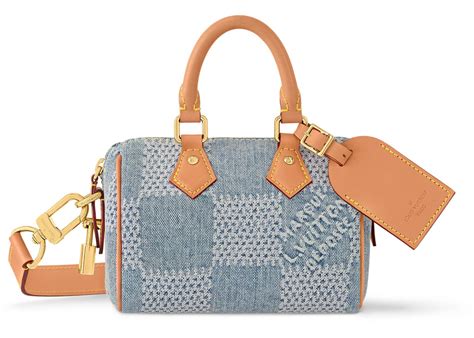 lv speedy 18|lv speedy denim.